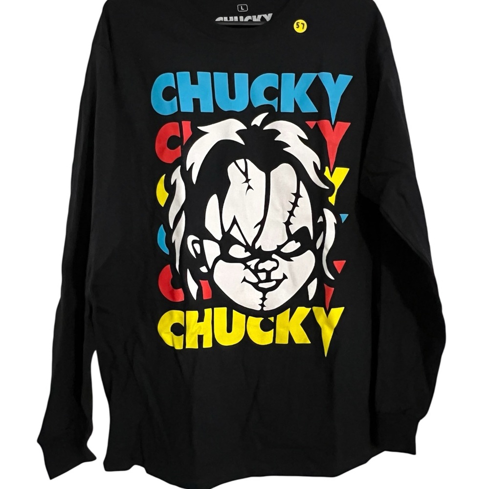 Chucky Graphic Long Sleeve Shirt